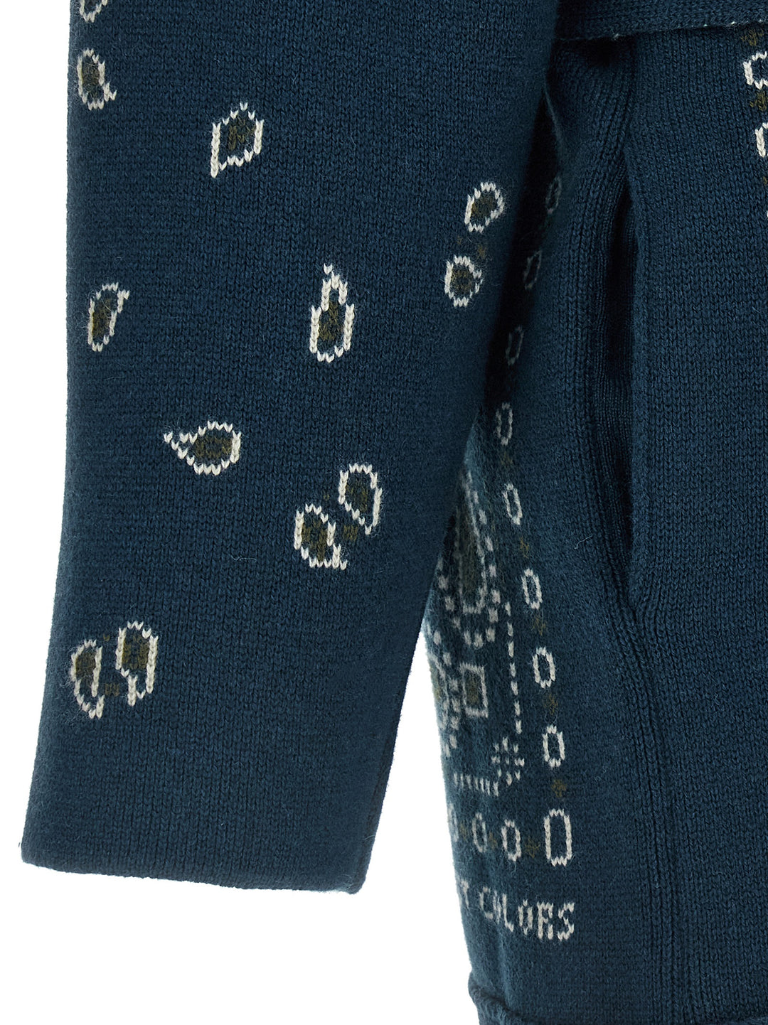 Alanui Bandana Maglioni - Blu | 58961af6eaf6ae7bef8efc3e2f06ec0cc5cad19d