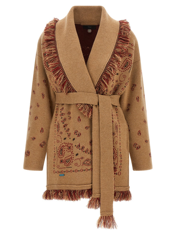 Bandana beigefarbene Pullover