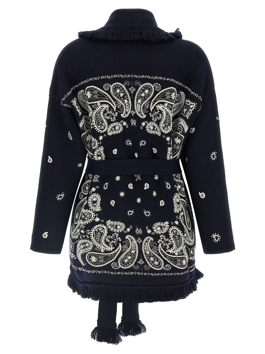 Alanui Echoes Of The Bandana Maglioni - Blu | ce14be74f181daa40e2245022504d5441d8e3994