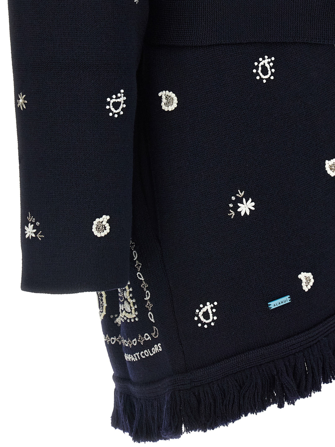 Alanui Echoes Of The Bandana Maglioni - Blu | 12dc7d995003fa465ce313cadaa105e2f7f86bfa