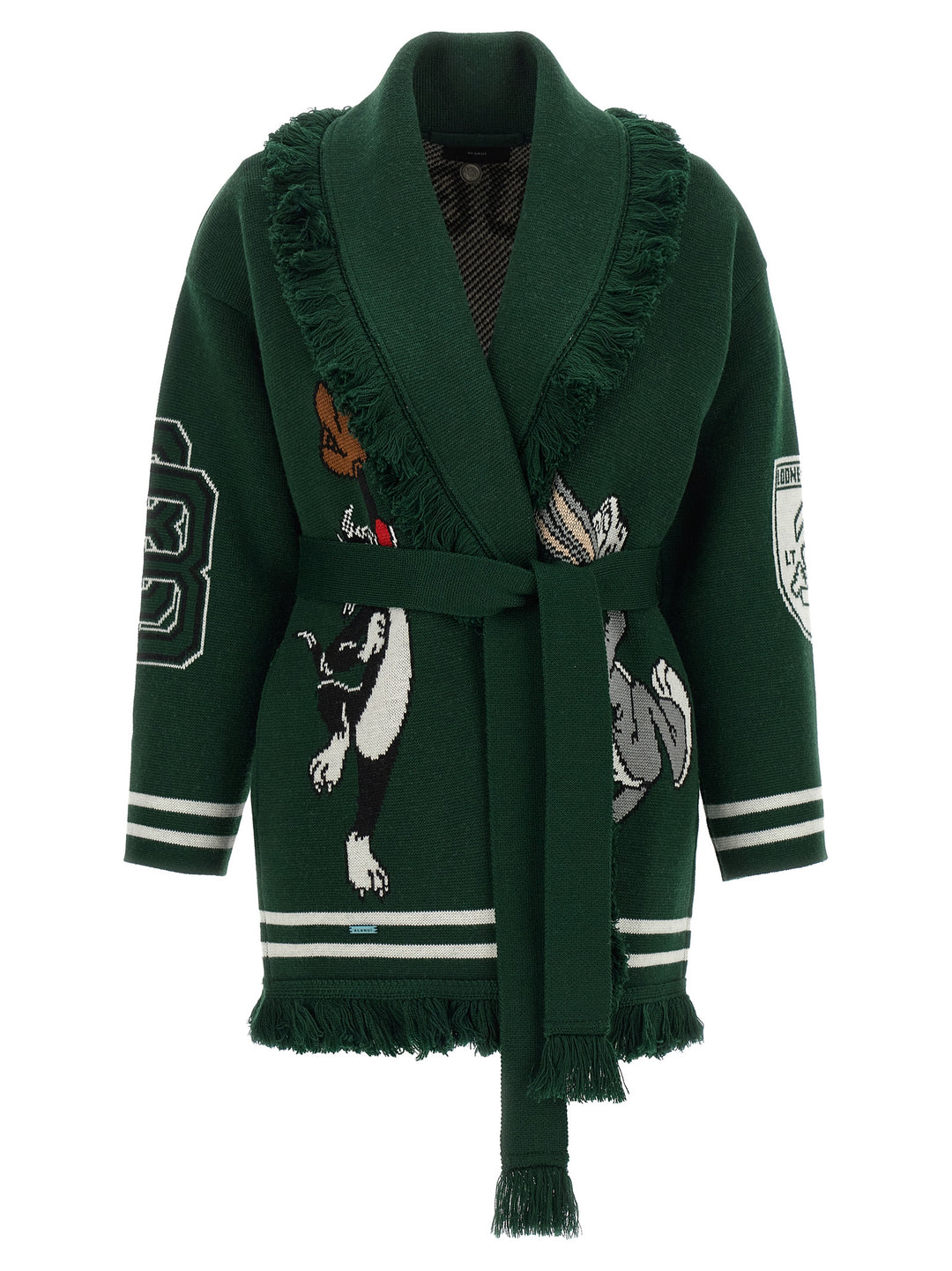 Alanui Sporty Bugs Bunny & Sylvester Maglioni - Verde | d5e90976a2e2be68ba2712533cf17e50cc9f6ee5