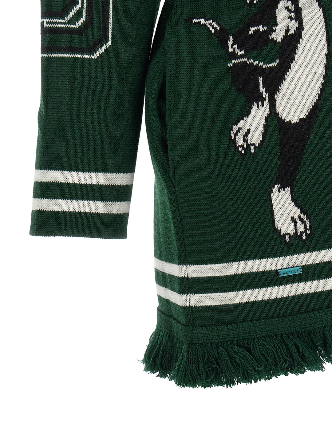 Alanui Sporty Bugs Bunny & Sylvester Maglioni - Verde | 8daeeec2d0ca40549fc9ed2655d653c3897e6bd0