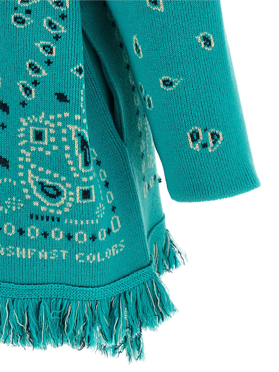 Alanui Bandana Maglioni - Celeste | 7f962fba361e79672a704178c06b27155e9209ab