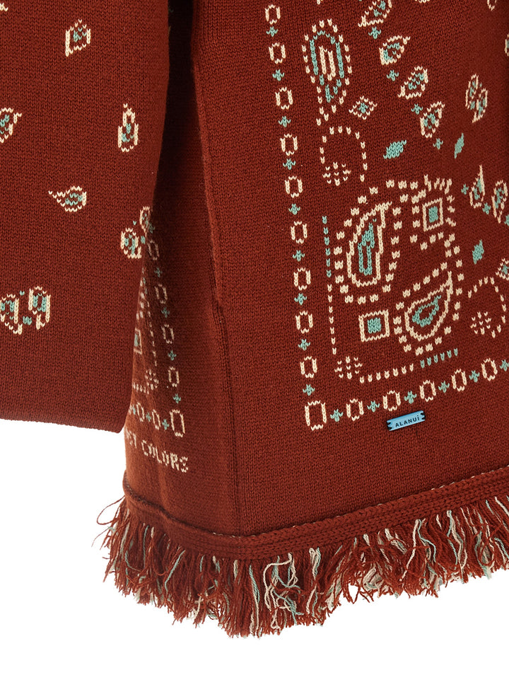 Alanui Bandana Maglioni - Marrone | 39b8cb6b42225c15520cf0ca5c17a998bed3a6dd