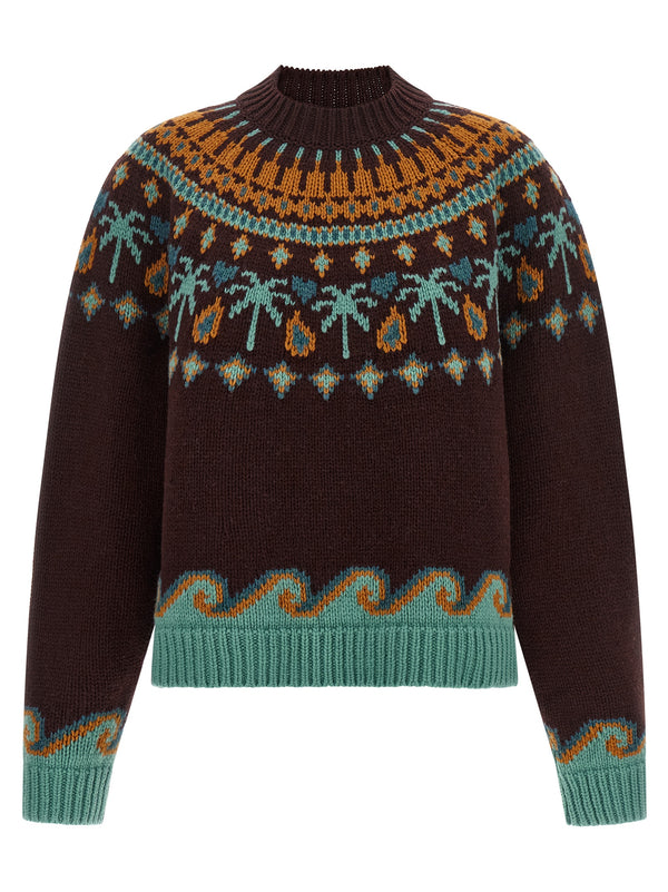 Sweet Winter Pullover Braun