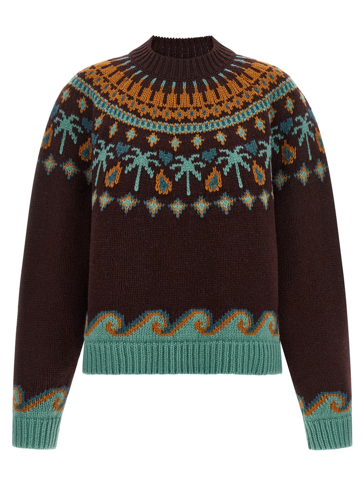 Alanui Sweet Winter Maglioni - Marrone | e321a73f81339ad26625d1dd23548e3e195b93df