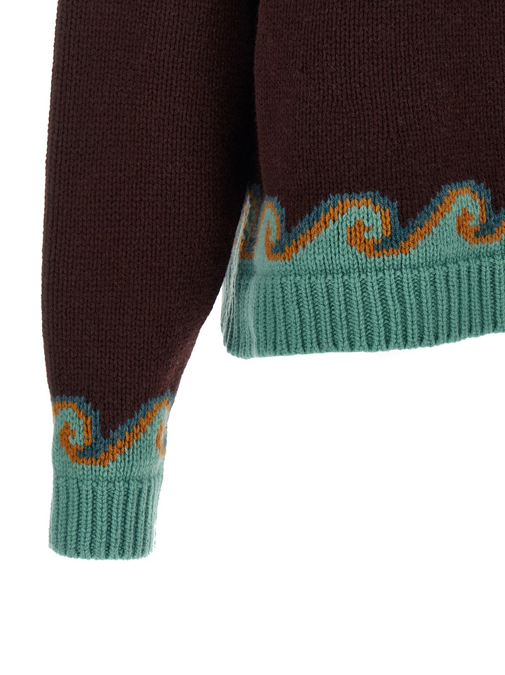 Alanui Sweet Winter Maglioni - Marrone | d8bcd73798e02daa4aaac77b427df78e06f01119