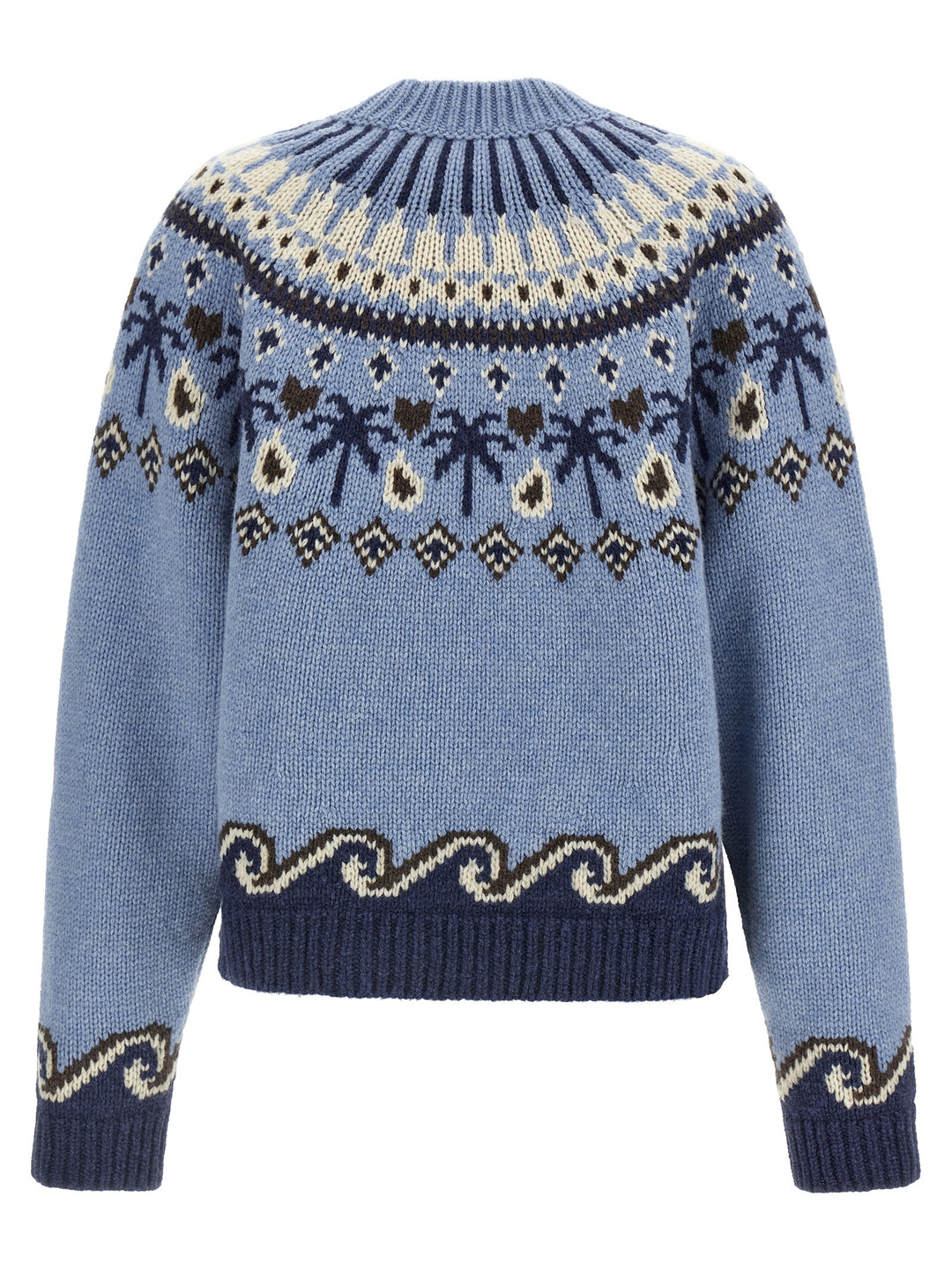 Alanui Sweet Winter Maglioni - Celeste | bda3de663aefe8add48c5914a35b79771e247b74