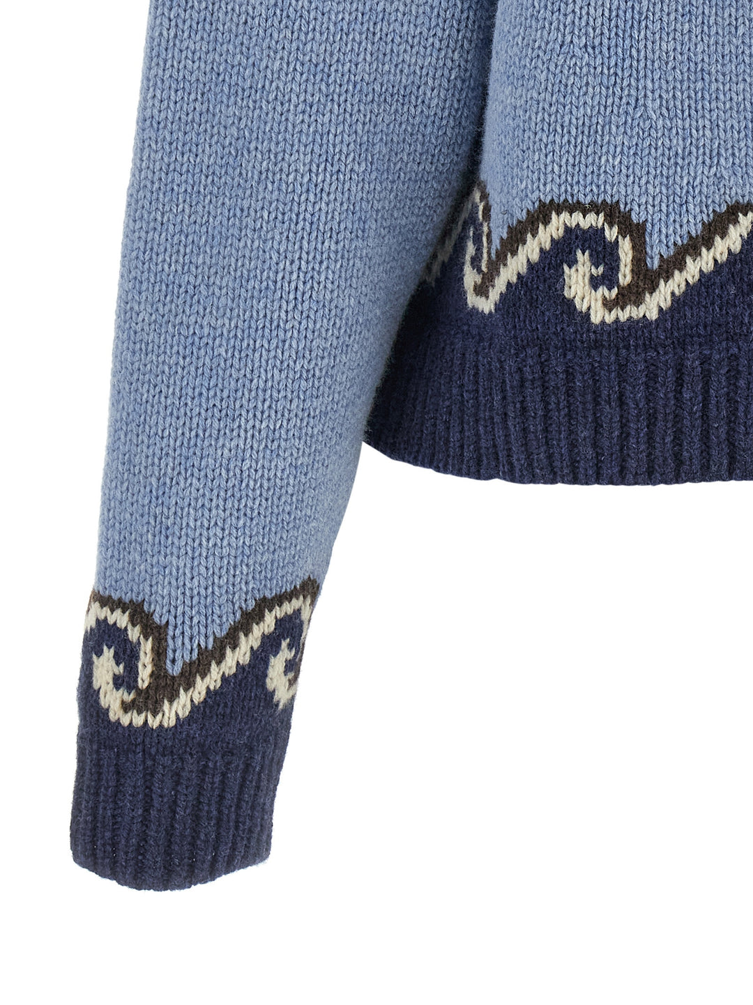 Alanui Sweet Winter Maglioni - Celeste | d28ae715157ff699a8d7f8238c33cd42afcd20f4