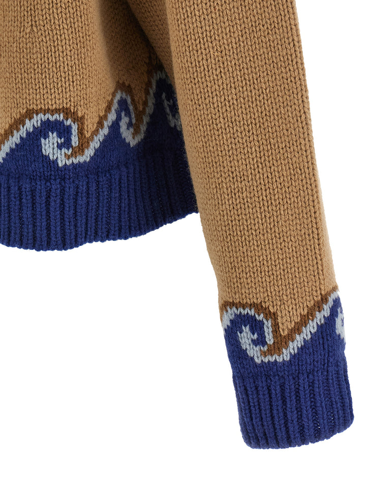 Alanui Sweet Winter Maglioni - Beige | f88f1704fe57ccf1815f17c17b56bc06831376b3