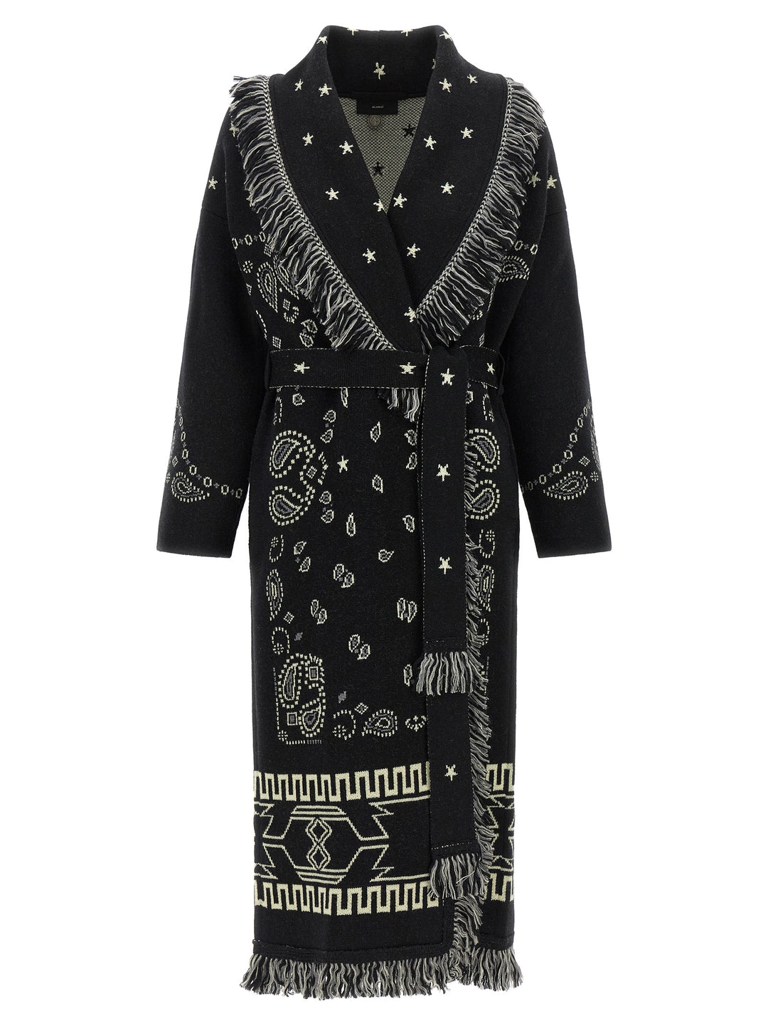 Alanui Bandana Trench e Impermeabili - Nero | c47b699c793df5419de0e9895c54afde2bc4176d