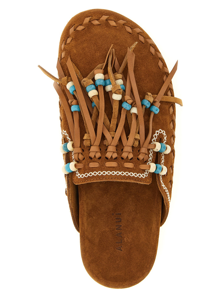 Alanui The Journey Flat shoes - Marrone | 778a9e36dd6752d35a75f541e8e0585708a659bd