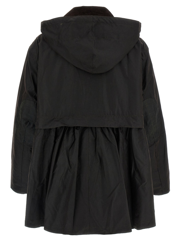 Barbour Parka Barbour X Ganni Puffer Jackets - Marrone | 71803663c59c954c124f7ebaeb92bdbe1cfe7455