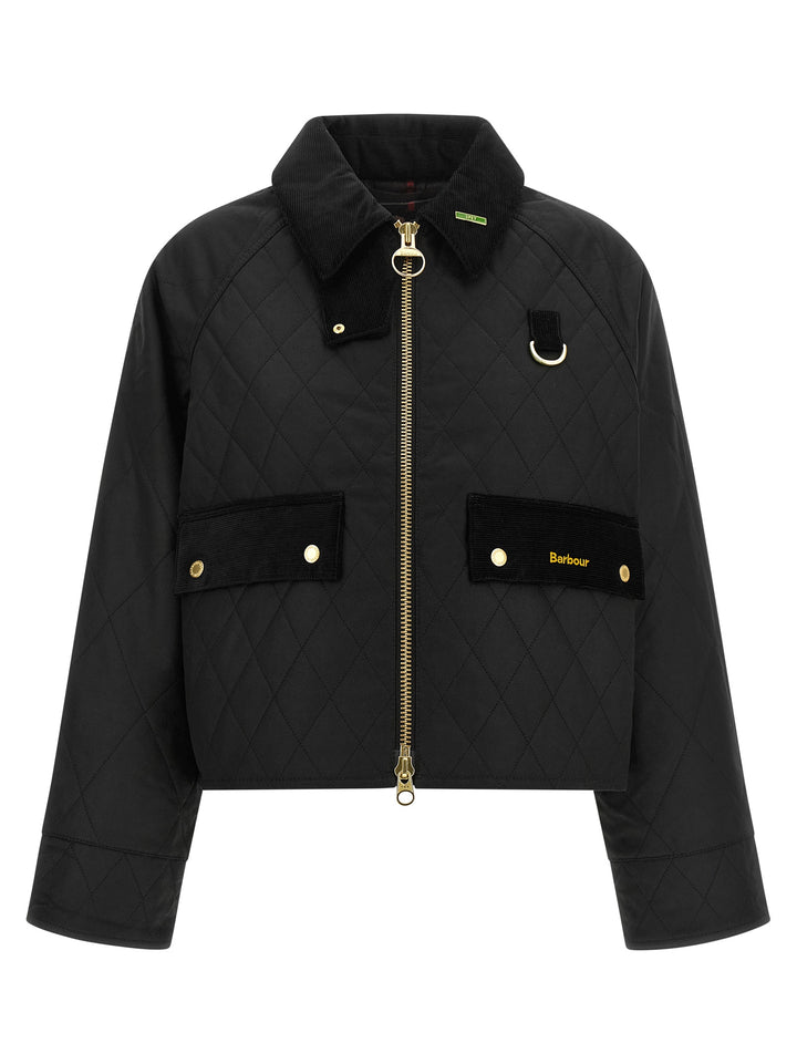 Barbour Spey Icons Puffer Jackets - Nero | deeb55f82ff4d1ab5705034cf8726a09e663a977