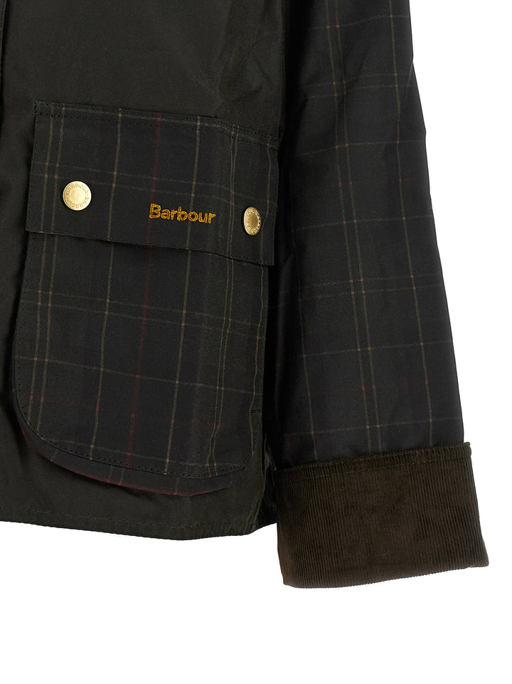 Barbour Tartan Spey Puffer Jackets - Verde | d1107ea01e7ca06951b3f4cb85ff6e272747bda5