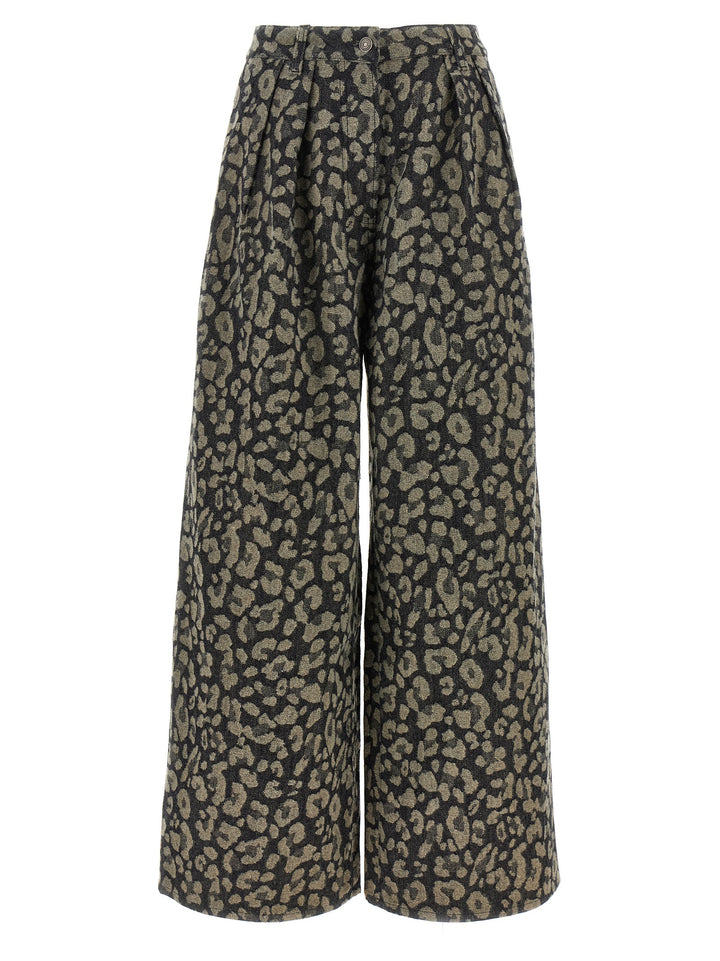 Alanui Jungle Pantaloni - Multicolor | dcfb5e50b9186131f004315fd08869e924ed2a0f