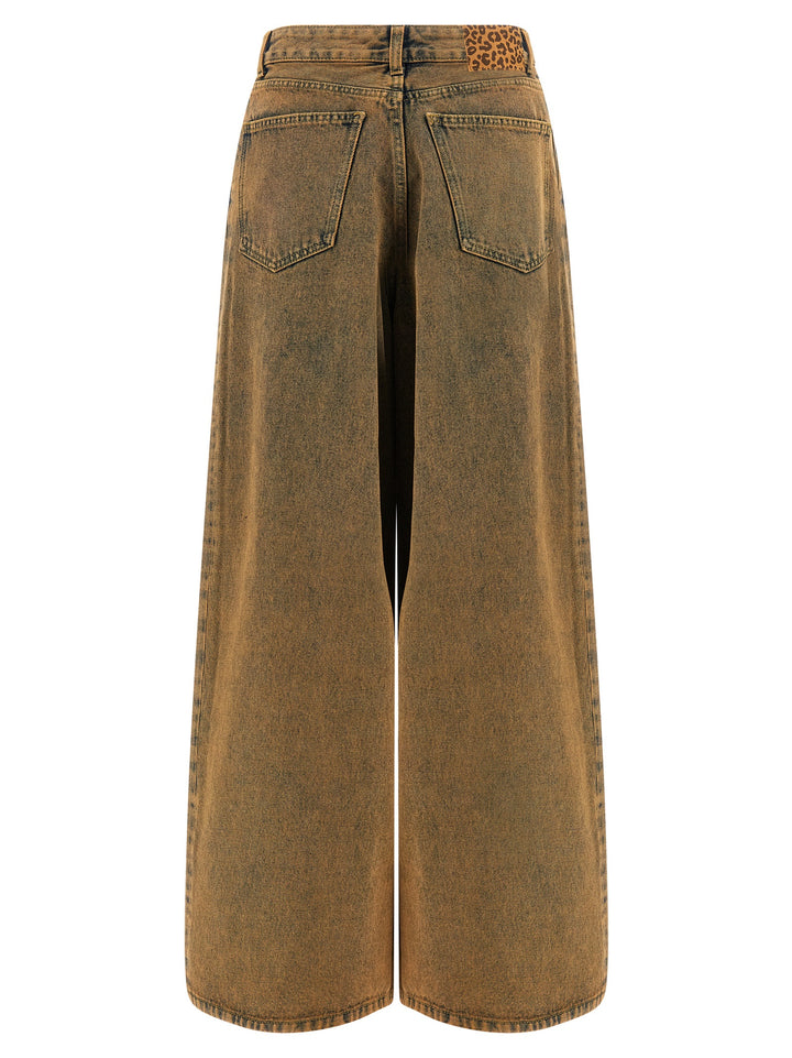 Alanui Den Wideleg Pantaloni - Multicolor | 953b5f0952ada4363db70c0e76f6c7a3c25bc454