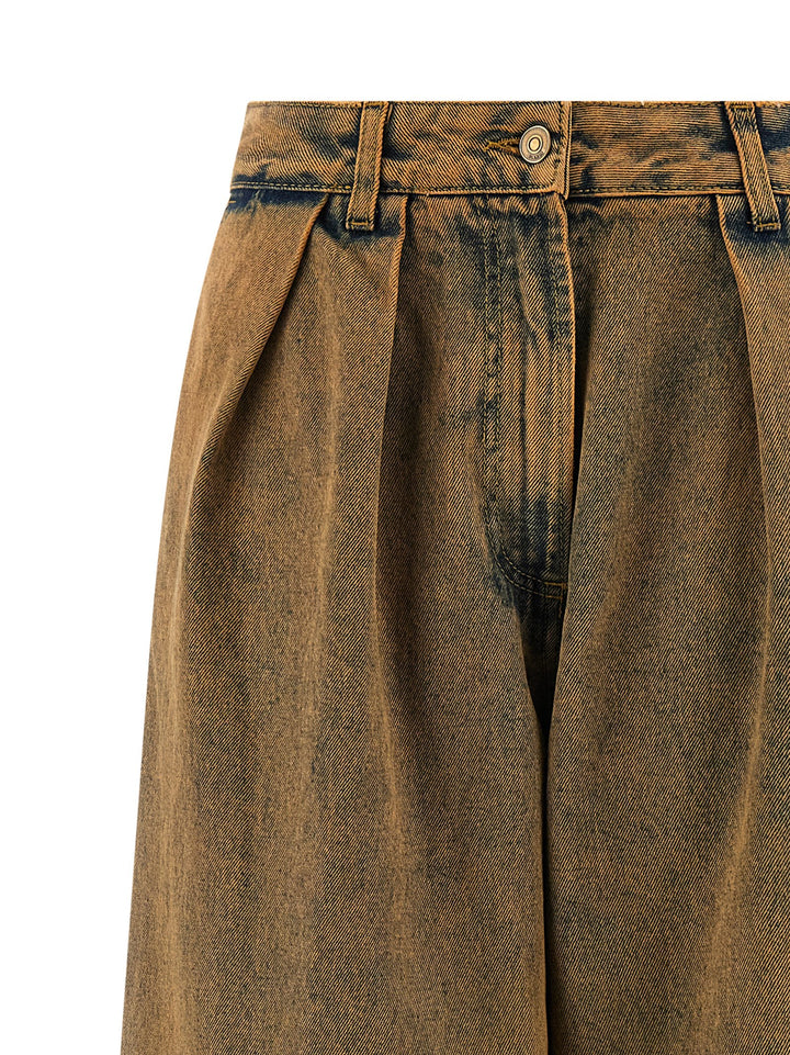 Alanui Den Wideleg Pantaloni - Multicolor | 08051644e25857f888f6d7d5e5e8d33f279eb500