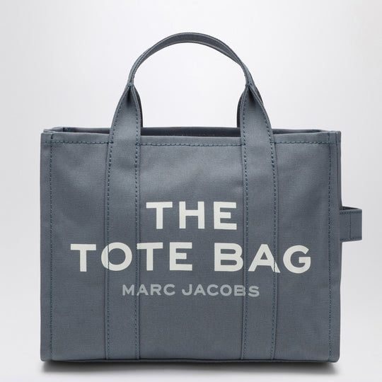 The Medium Tote Bag In Blue Canvas
