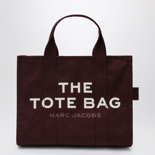 Medium Dark Plum Canvas Tote Bag