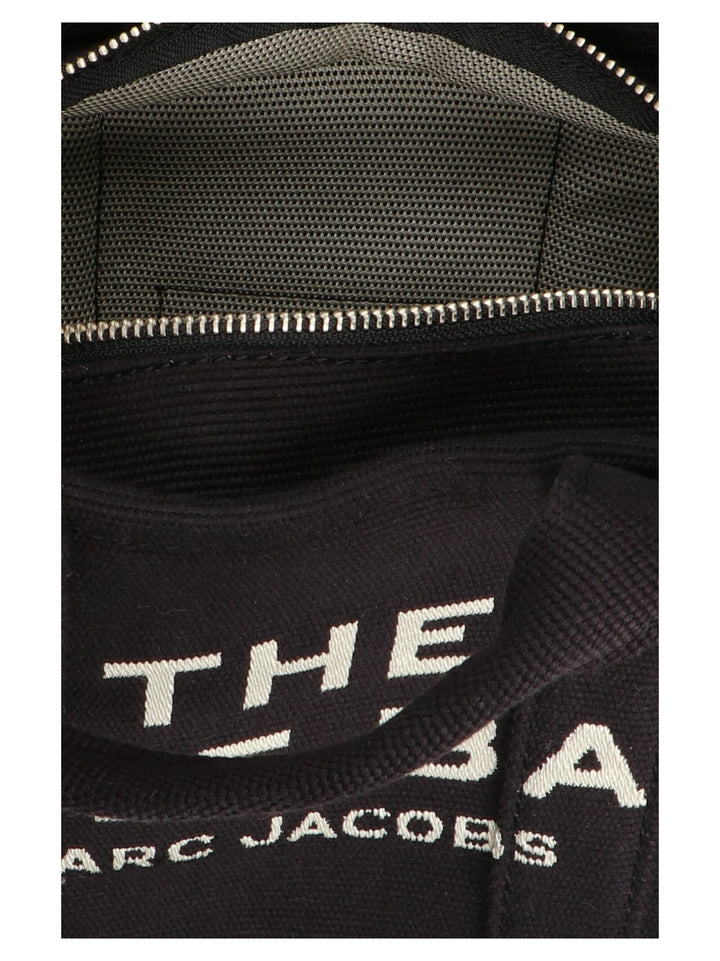 Marc Jacobs The Jacquard Small Tote Borse a Mano - Bianco/Nero | 502afb1c1f5395b393c116d8c7d0f4fe102f2487