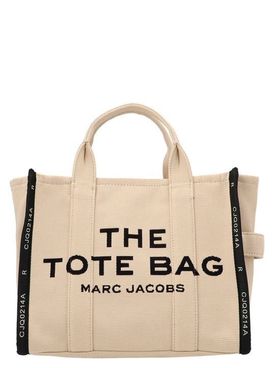 The Jacquard Medium Tote Tote Beige