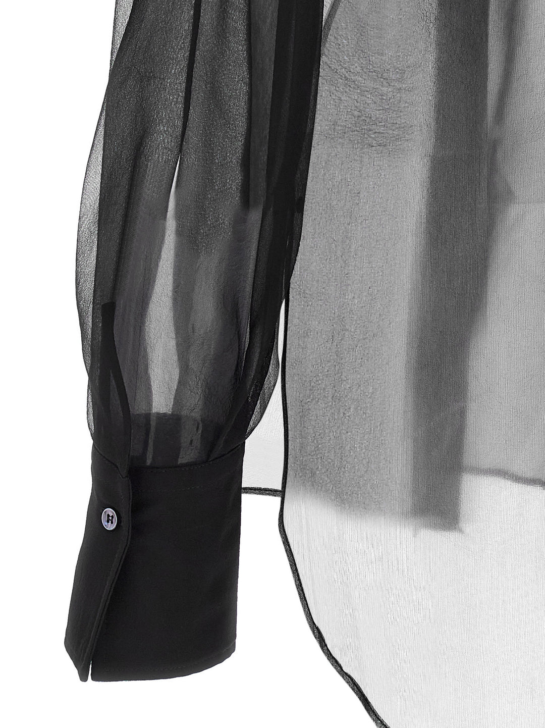 Brunello Cucinelli Shiny Trims Camicie - Nero | 52708c84cdbc61e9a602356976884a914c681c7c