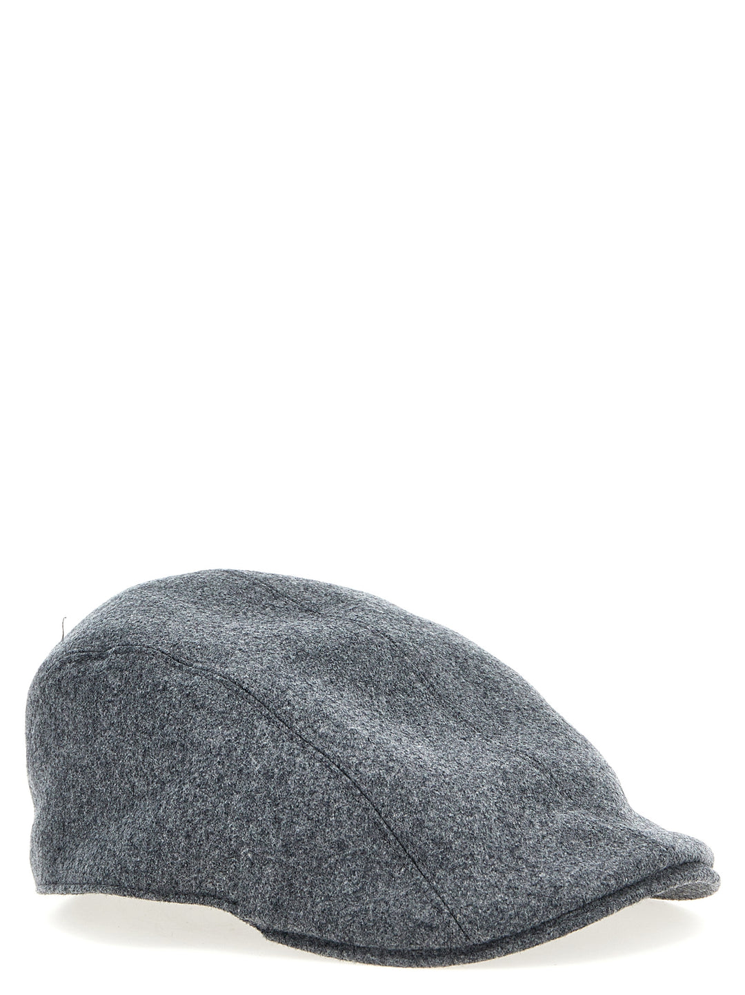 Brunello Cucinelli Logo Embroidery Hat Cappelli - Grigio | 98e1d84173281f085bb59fe504430c4b56f8bb18