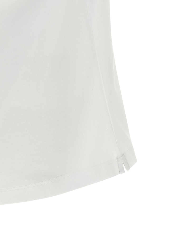 Brunello Cucinelli Solomeo Coat Of Arms T shirt - Bianco | 5db5bf8d2e5f0a900dc9ac7d1acd12ab42b6c8b3