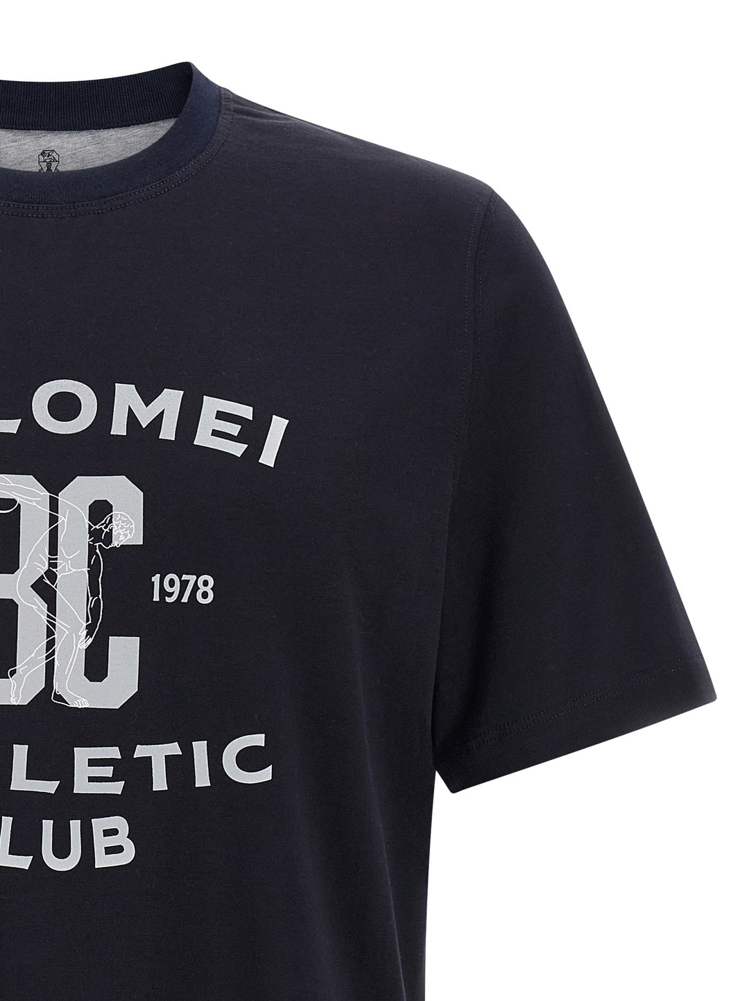 Brunello Cucinelli Printed T shirt - Blu | 0aa90f6e834994fb50caabca797cc19120cbb500