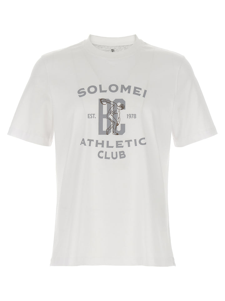 Brunello Cucinelli Printed T shirt - Bianco | 0ba73bfd8ab7157116246819ba84361f08e64055