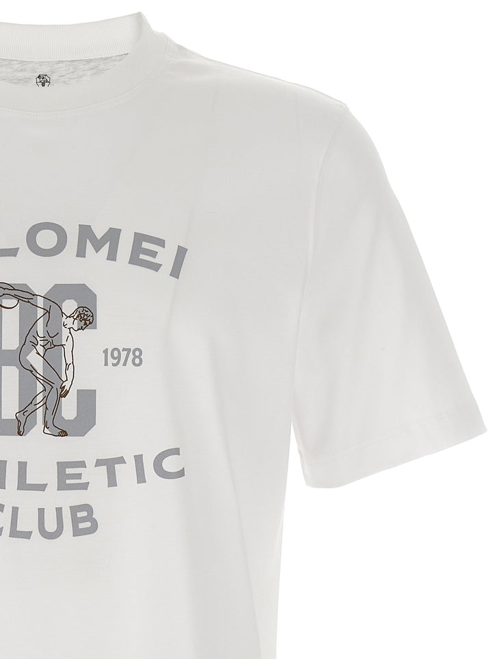 Brunello Cucinelli Printed T shirt - Bianco | d91f19e6da304f87b8e66bdda357226ec5b2bd21