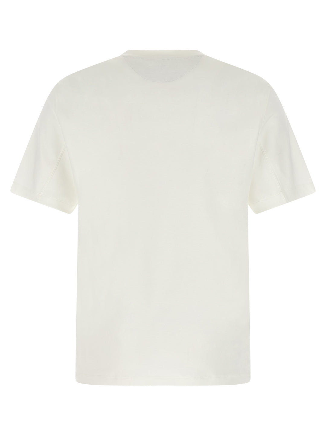 Brunello Cucinelli Logo Print T shirt - Bianco | fbaccdcab6d7e5f03cb2c7d26b8e17ca7c394a02