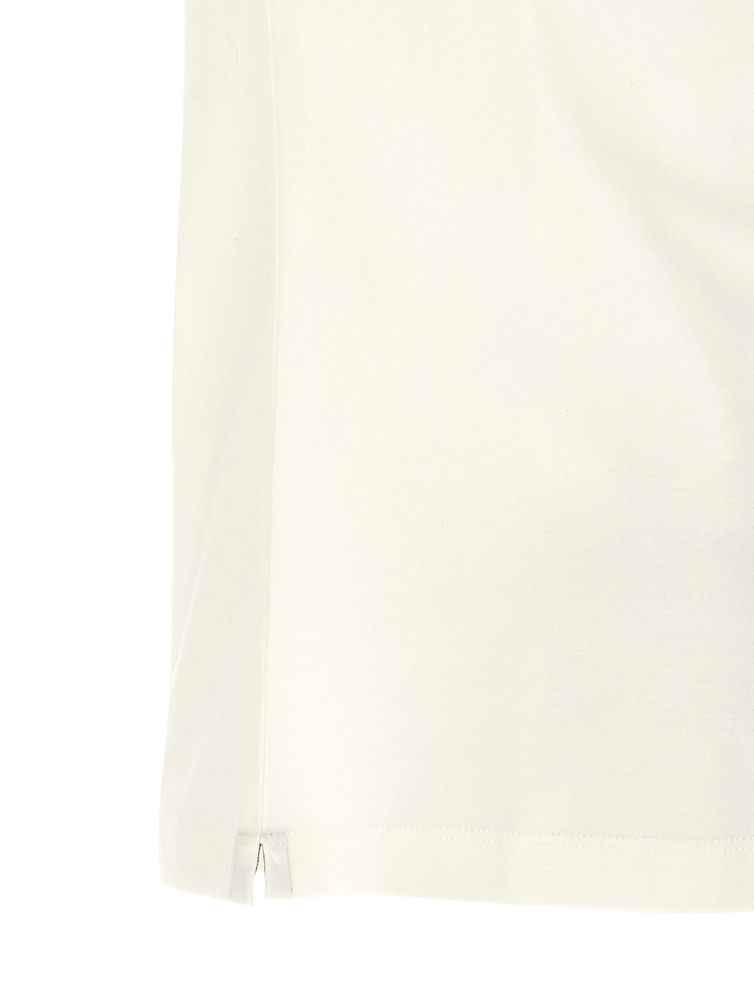 Brunello Cucinelli Logo Print T shirt - Bianco | 1a4fe6ba38a5e1b74ccbb2ac86fee425f2c1e2bd