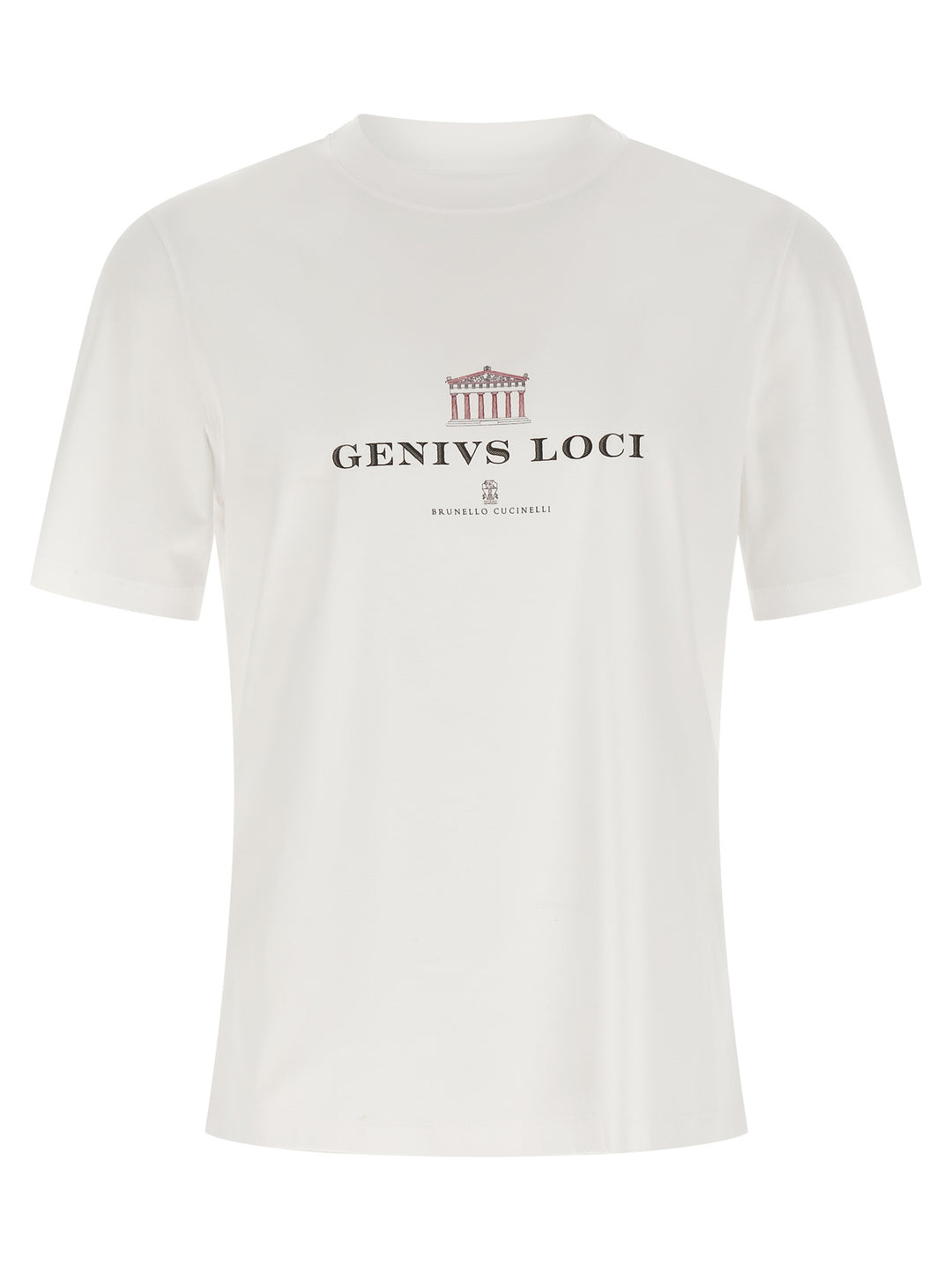 Brunello Cucinelli Genius Loci T shirt - Bianco | 55fdebc692c7923ce2094e8e3443647ce2e18a6e