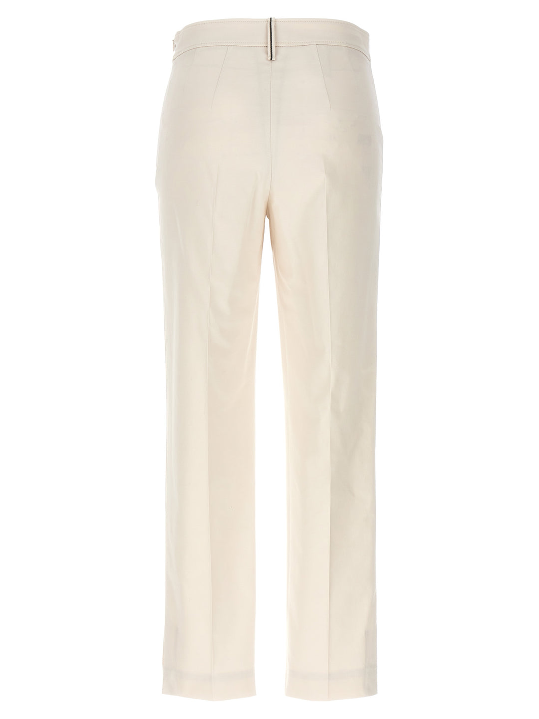 Cotton Trousers Pantaloni Bianco