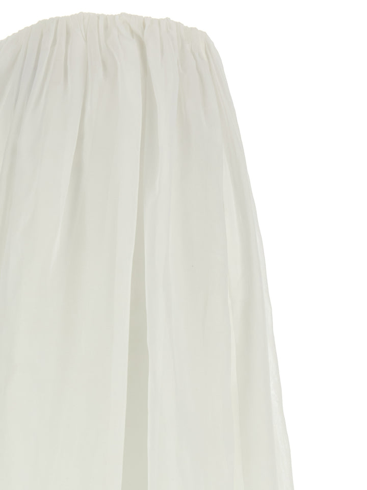 Brunello Cucinelli Multi-Layer Skirt Gonne - Bianco | c0ad259b82ad95a24e597ba35f3266ceeaffa6d8