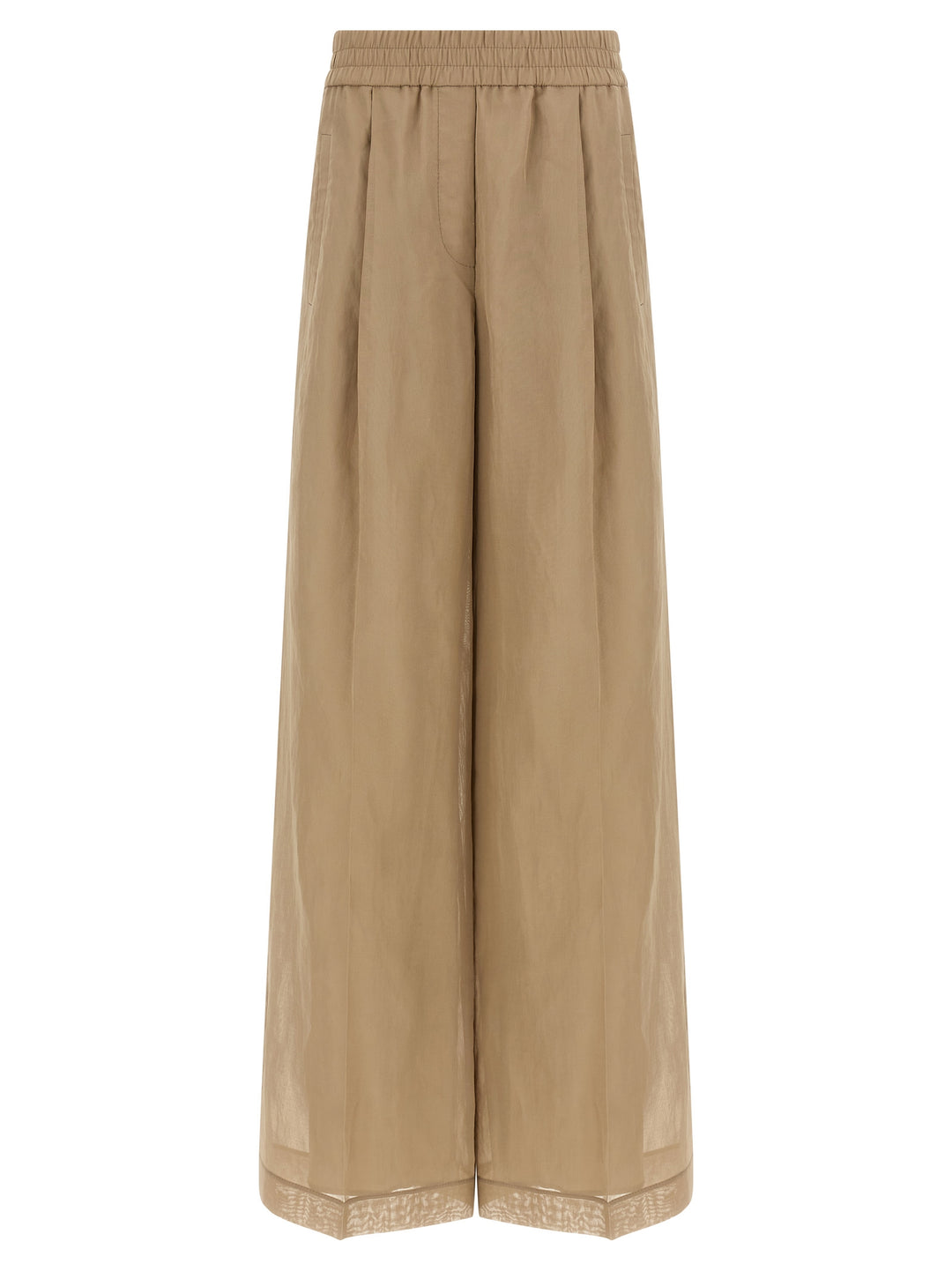 Brunello Cucinelli Loose Track Pantaloni - Beige | c5b73f6ef11b5e775754479841381de79e0d8db9