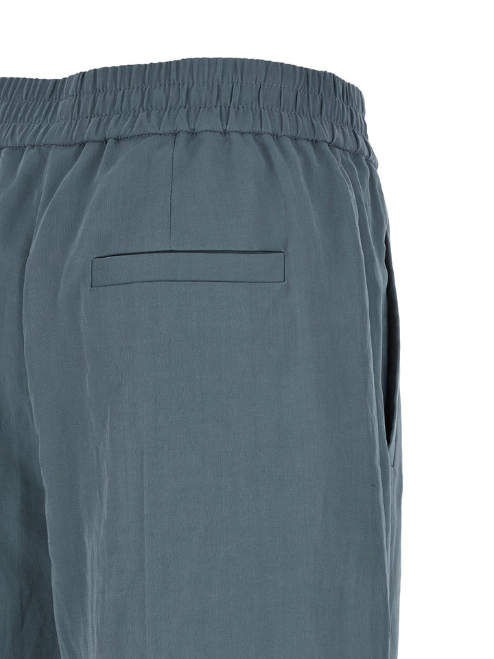 Brunello Cucinelli Loose Track Pantaloni - Blu | 3751c611e19eb57ca30c07236e495c265a4c5ca0