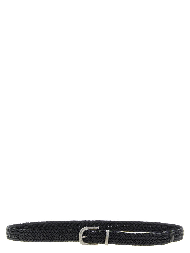 Brunello Cucinelli Jewel Buckle Belt Cinture - Nero | 0fa11990721baa48cc4701c70dde03b3ff9888e9