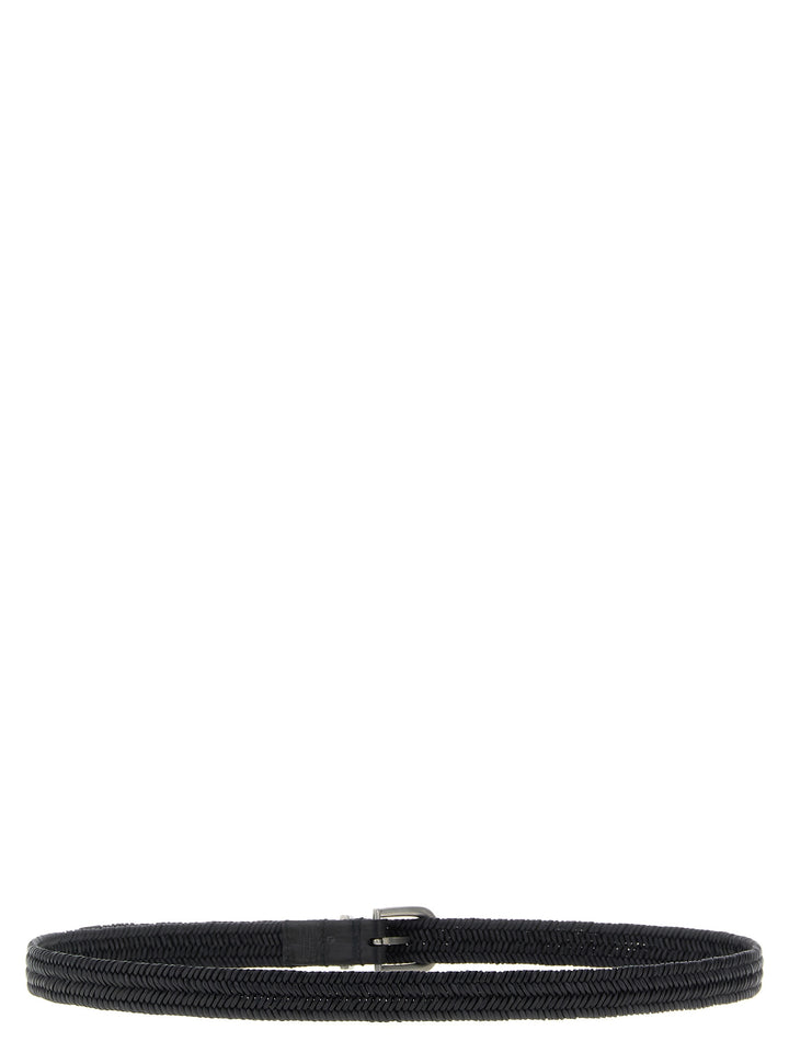 Brunello Cucinelli Jewel Buckle Belt Cinture - Nero | 91aec0d3a59616c402b990ba2d1ed44c7e55fce6