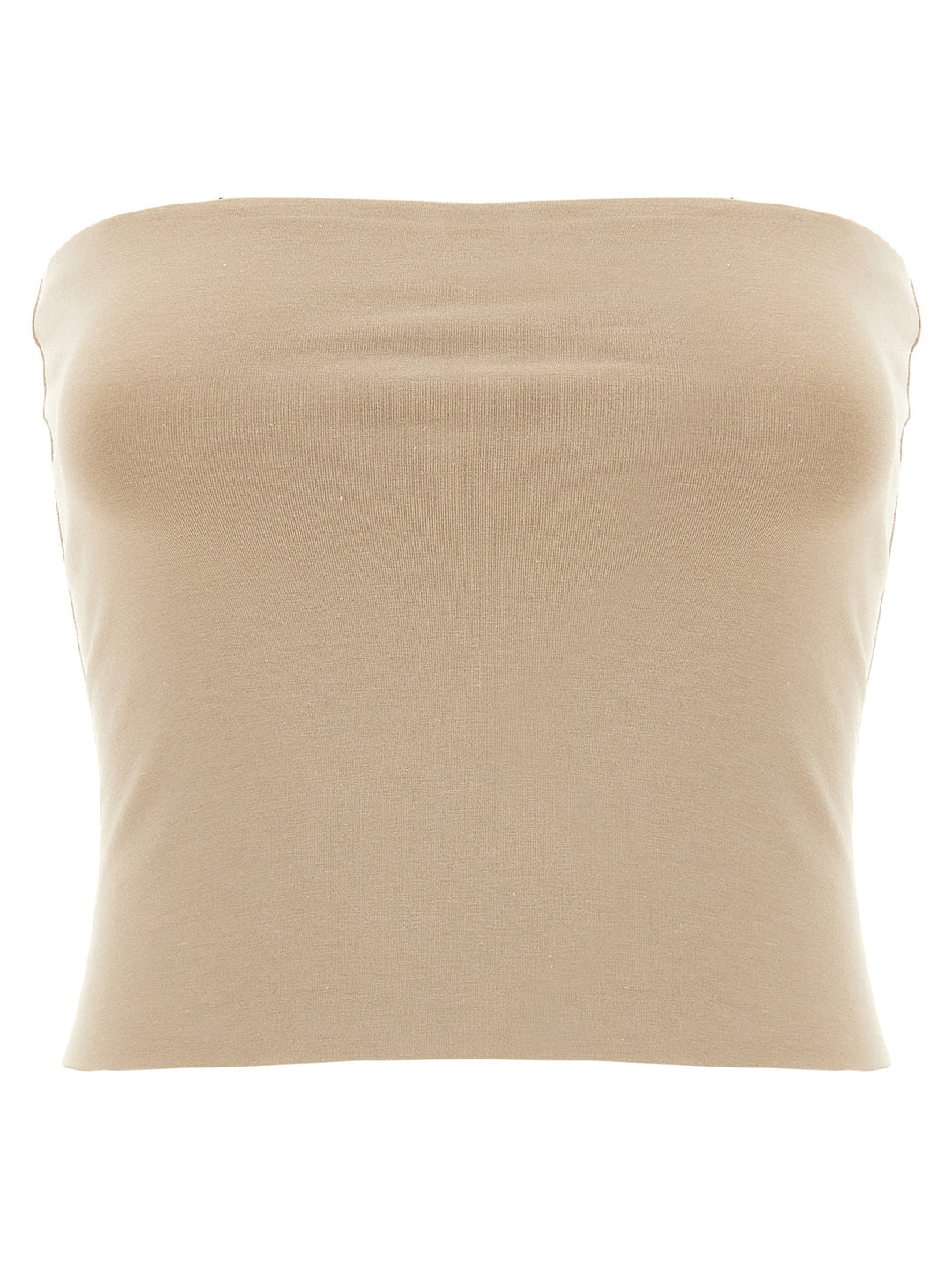 Brunello Cucinelli Band Top Top - Beige | 29bdb35ff843b452a81aded2c876a80b74a97909