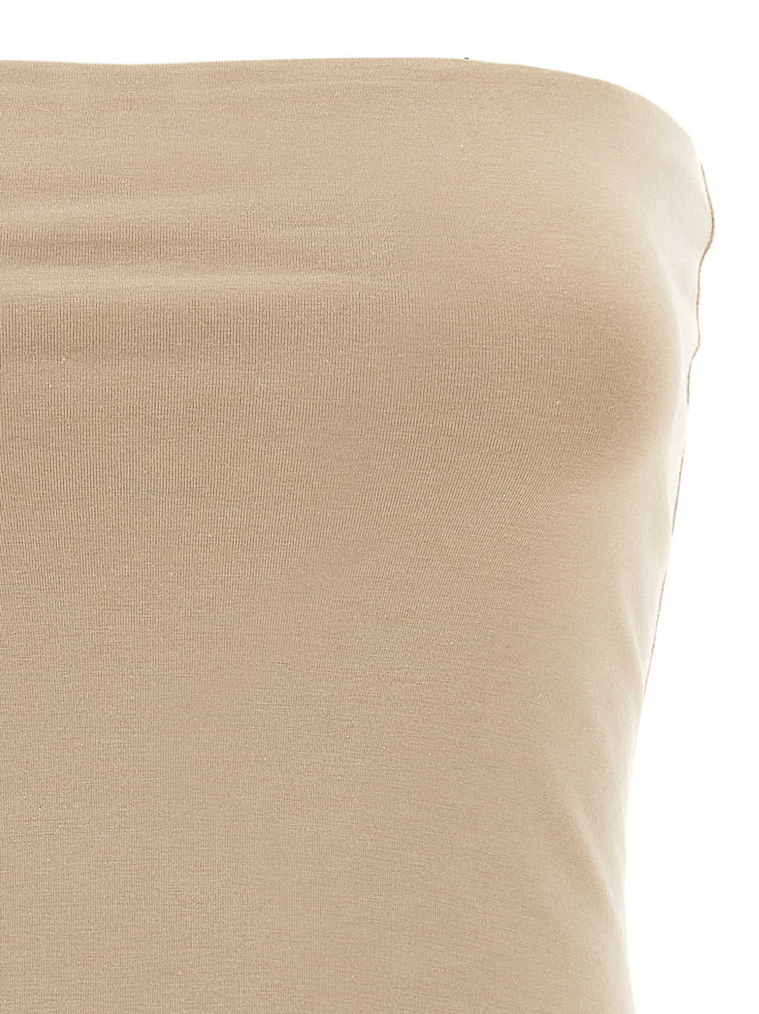 Brunello Cucinelli Band Top Top - Beige | 2eb593772ac5280b784638218818b759f56d3a28