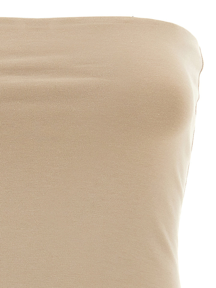 Brunello Cucinelli Band Top Top - Beige | 2eb593772ac5280b784638218818b759f56d3a28