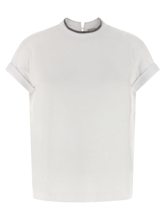 Monile T Shirt Bianco