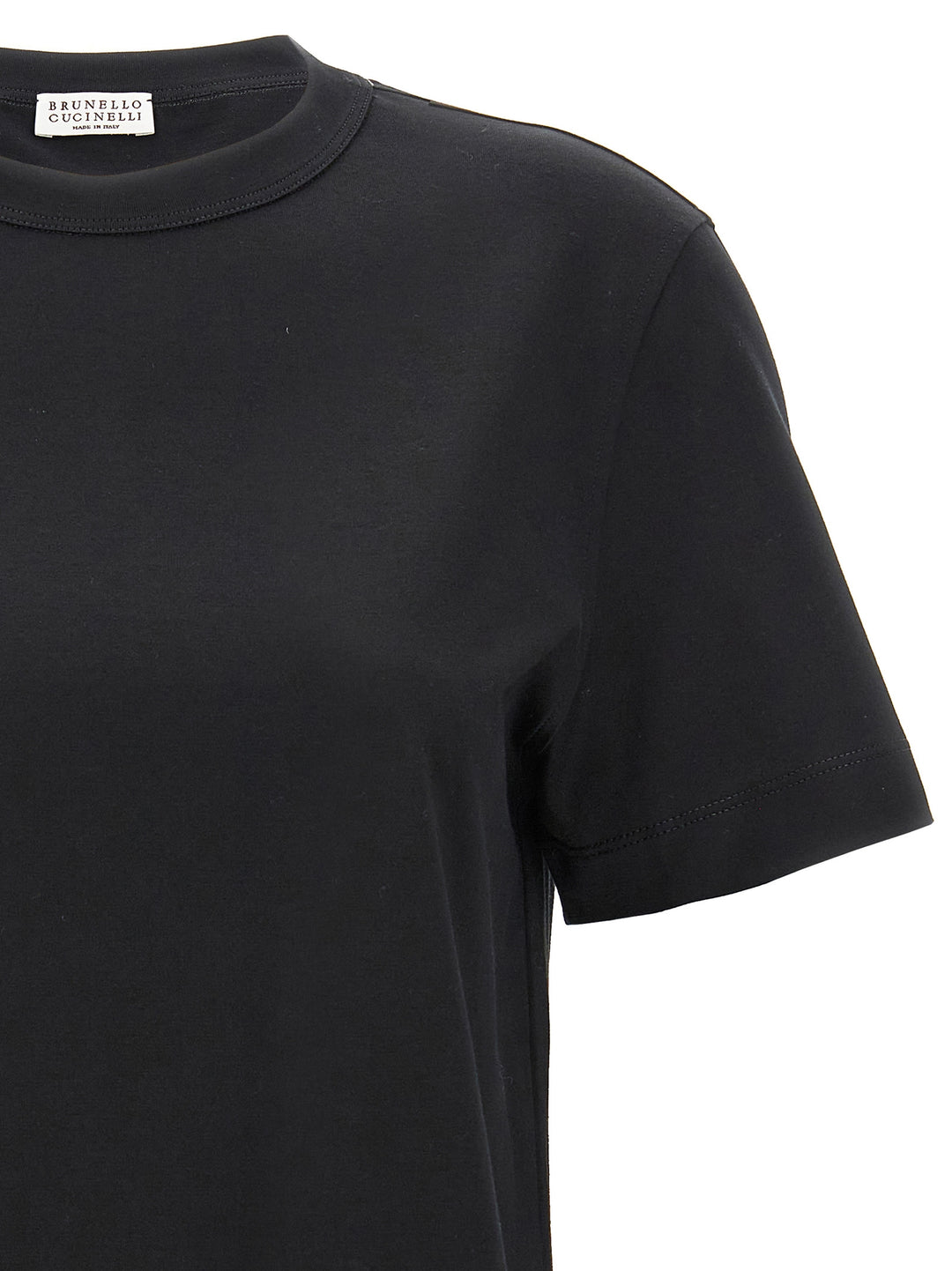 Brunello Cucinelli Monile T shirt - Nero | 8e9e65e93ec49aefb2a91e1cbb2a1caccada3c2d