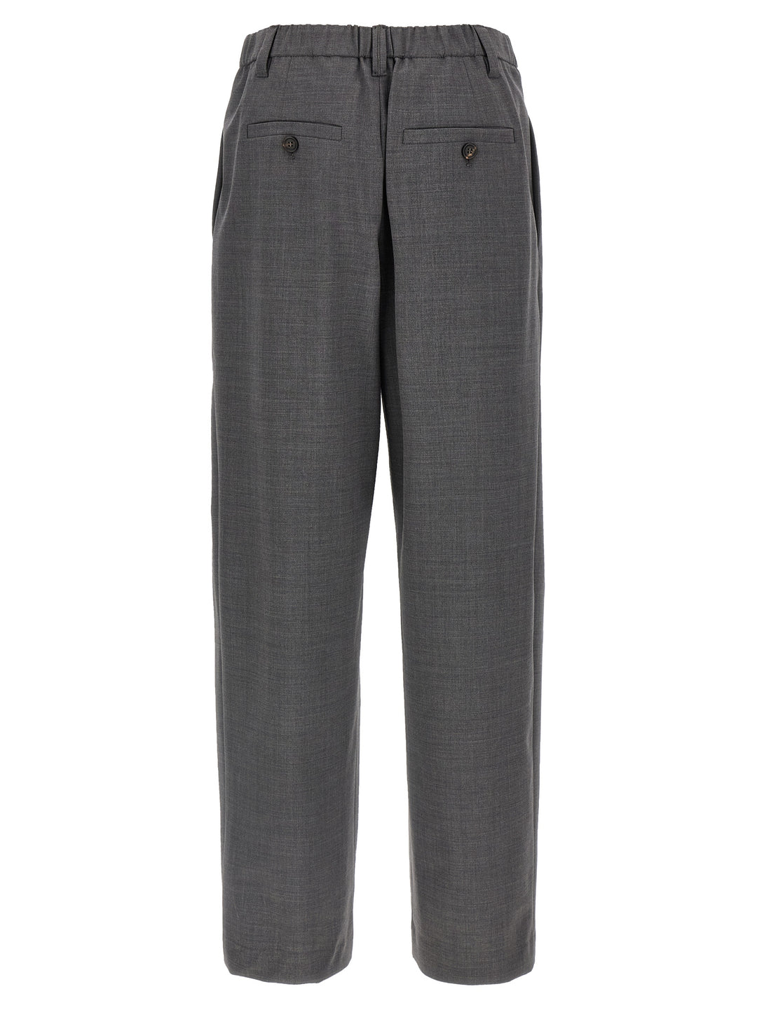 Brunello Cucinelli Sartorial Baggy Pantaloni - Grigio | 42a196f71b9aeb2fae7222236218cf477d84da2d