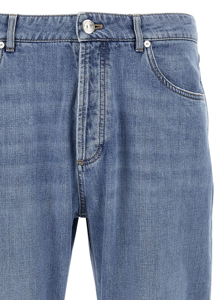 Brunello Cucinelli Denim Jeans - Celeste | a3d66bddb94272cccedb3405fffeedf8a6dd4c0d