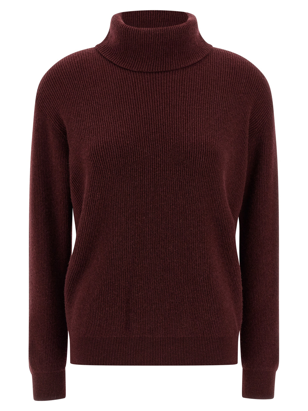 Brunello Cucinelli English Coast Turtleneck Sweater Maglioni - Bordeaux | 731a73db25da12b6ebd6cd4c864a559cea522fdd