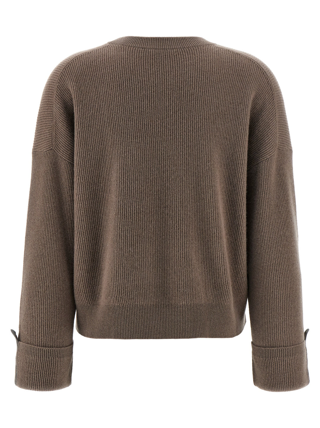 Brunello Cucinelli Cashmere Sweater Maglioni - Beige | 9c26e680018fd843d1dc70931a7047eda5269d30
